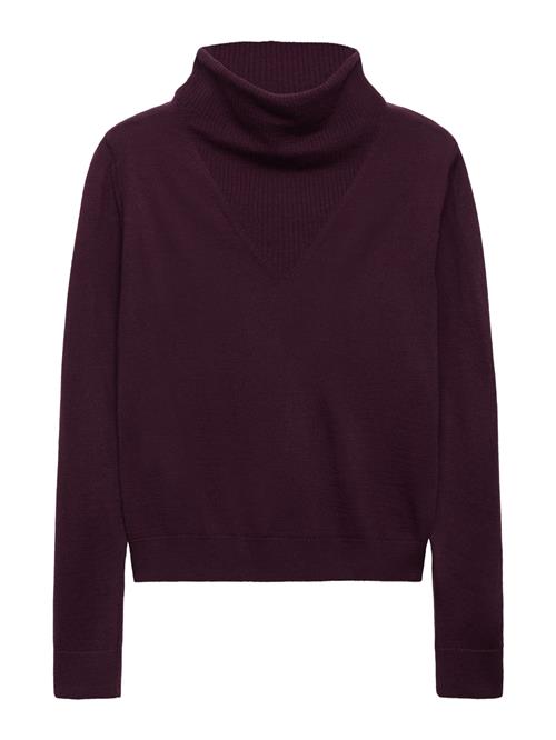 MANGO Pullover  mørkerød