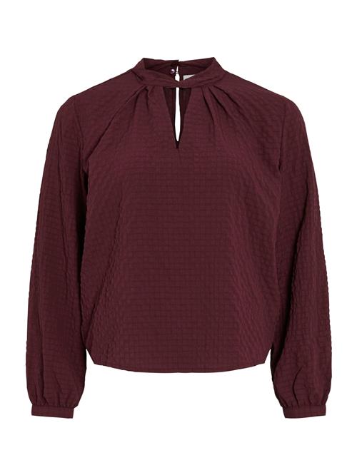 VILA Bluse 'VEAMA'  aubergine