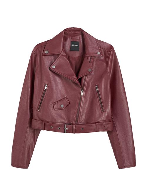 Bershka Overgangsjakke  bordeaux