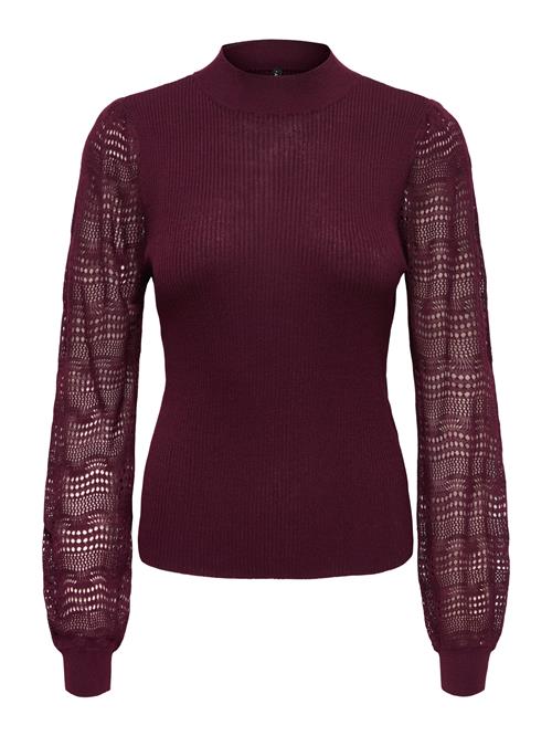 ONLY Pullover 'ONLANNELINA'  vinrød