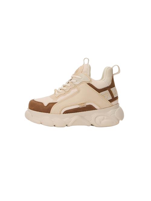 BUFFALO Sneaker low 'CLD CHAI'  lysebeige / brun / uldhvid