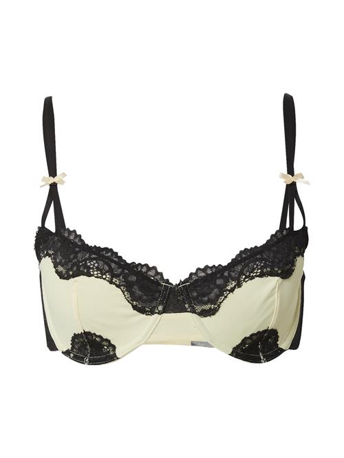 WILD LOVERS BH 'SIERRA'  pastelgul / sort
