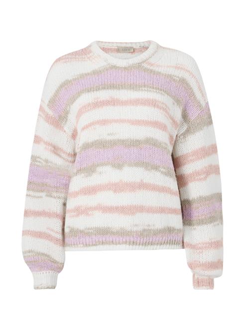 Se JJXX Pullover 'JXAMELIA'  creme / khaki / lavendel / gammelrosa ved About You
