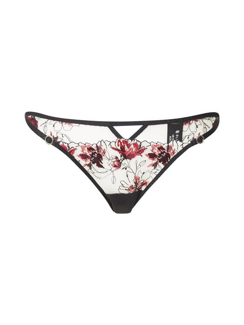 Bluebella String 'Calista Brief'  rød / sort / hvid