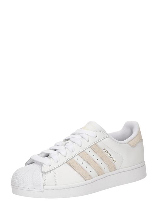ADIDAS ORIGINALS Sneaker low 'SUPERSTAR II'  beige / hvid
