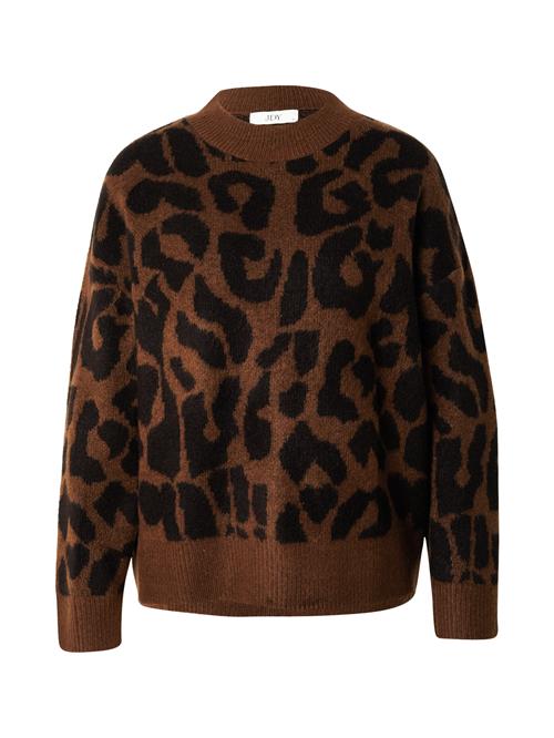 JDY Pullover 'JDYELANOR'  brun / sort