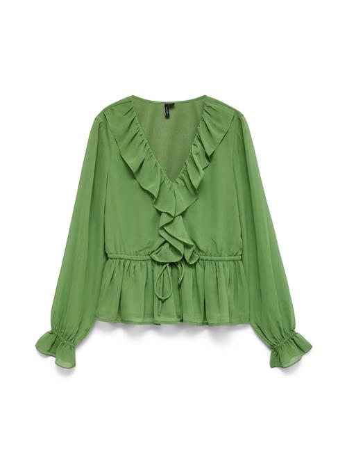 VERO MODA Bluse 'VMDORA'  grøn