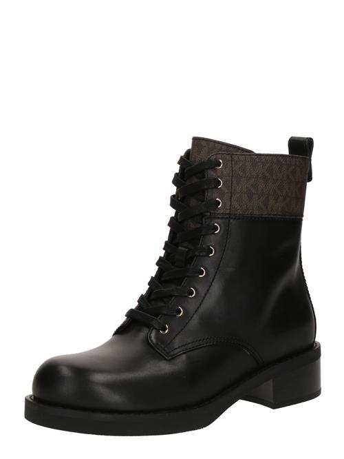 MICHAEL Michael Kors Snørestøvletter 'LYLE'  brun / sort