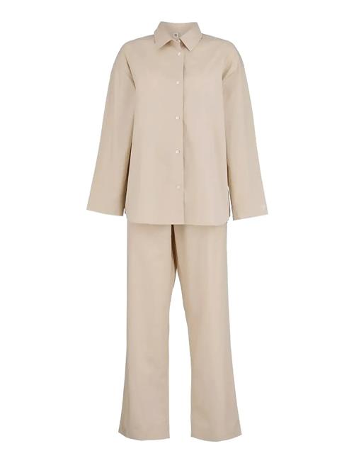 Aura Pyjamas Set Becksöndergaard Beige