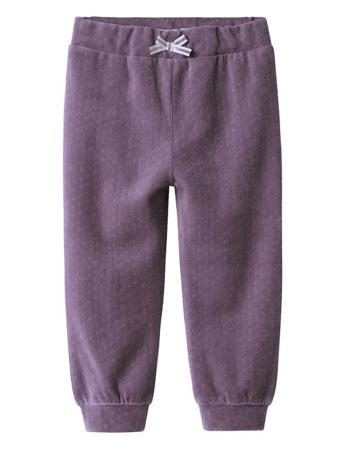 Nmfnew Nreg Vel Pant Name It Purple
