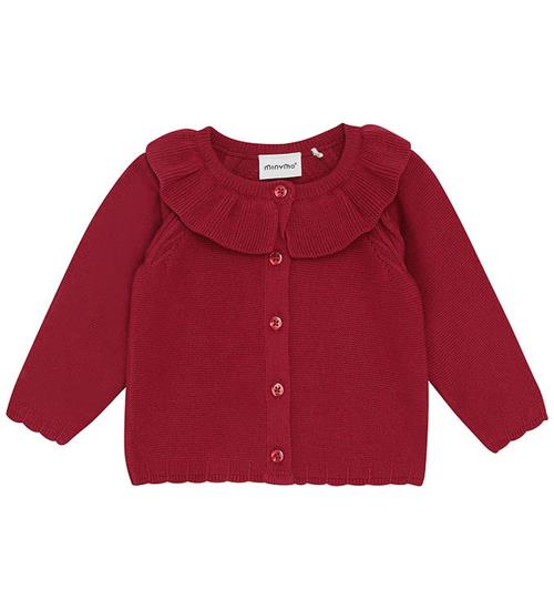 Minymo Cardigan - Strik - Rio Red