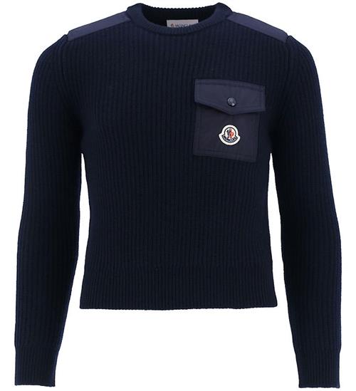Moncler Bluse - Strik - Navy