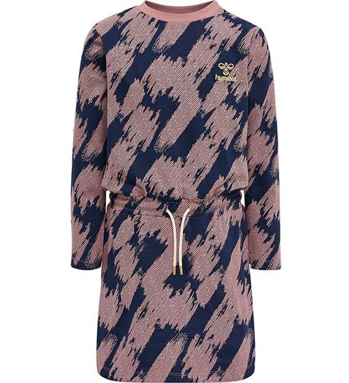 Hummel Kjole - hmlEmerson - Black Iris/Rosa