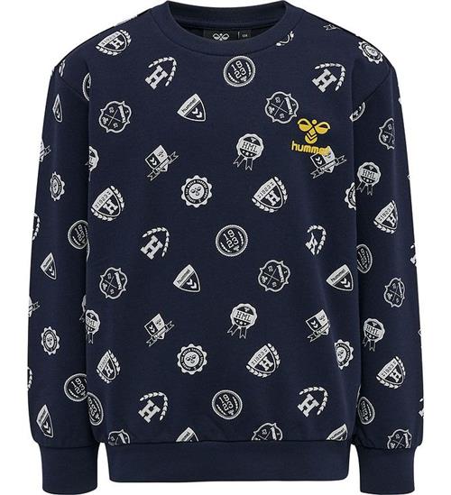 Hummel Sweatshirt - hmlBIOLOGY - Black Iris