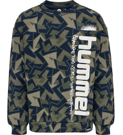 Hummel Sweatshirt - hnlArrows - Black Iris