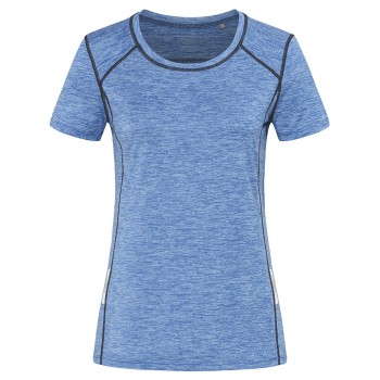 Stedman Recycled Women Sports-R Reflect Blå polyester X-Large Dame