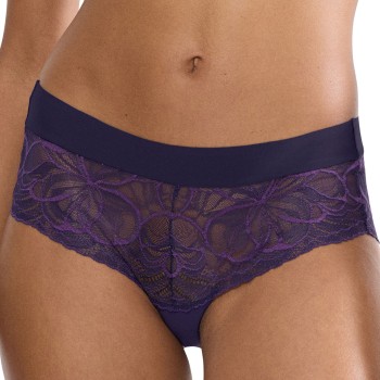 Triumph Trusser Body Make-Up Illusion Lace Shorty Mørkelilla 46 Dame