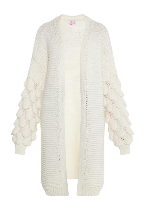 IZIA Cardigan 'Gaya'  uldhvid