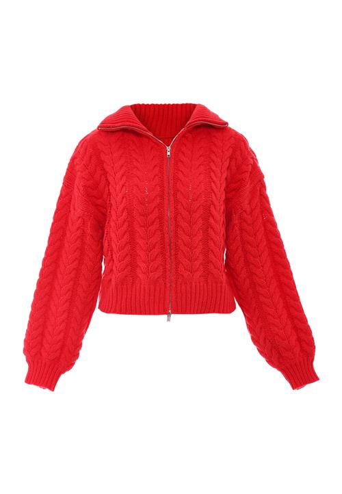 MYMO Cardigan  orangerød