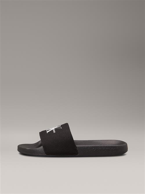 Calvin Klein Jeans Pantoletter  sort / hvid