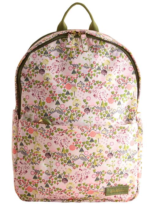 Cath Kidston Rygsæk  oliven / rosé / sort