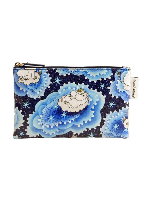 Cath Kidston Tegnebog  lyseblå / mørkeblå / gul / hvid