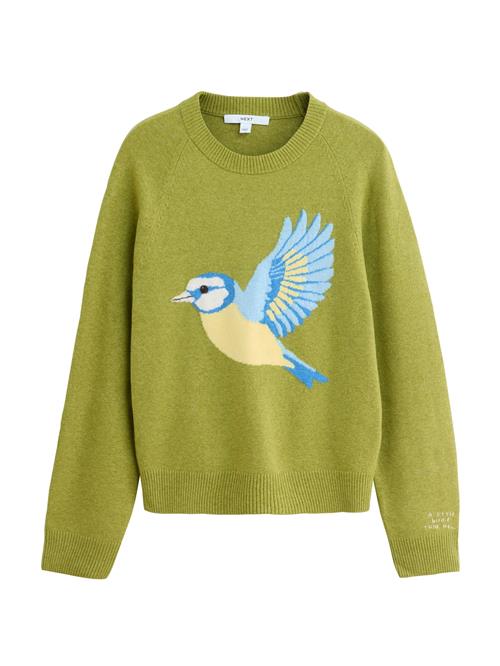 Se Next Pullover  lyseblå / lysegul / lysegrøn / hvid ved About You