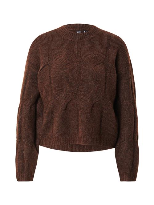 PIECES Pullover 'PCJENNA'  mørkebrun