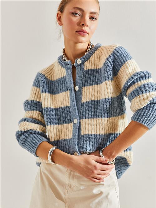 Bianco Lucci Cardigan  opal / hvid