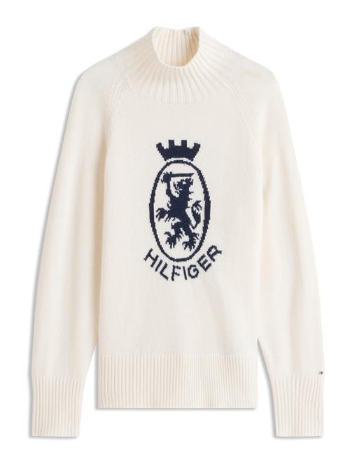 TOMMY HILFIGER Pullover  sort / uldhvid
