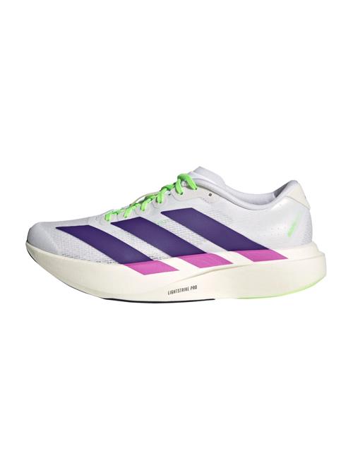 ADIDAS PERFORMANCE Løbesko 'Adizero Evo SL'  mørkeblå / æble / lilla / hvid