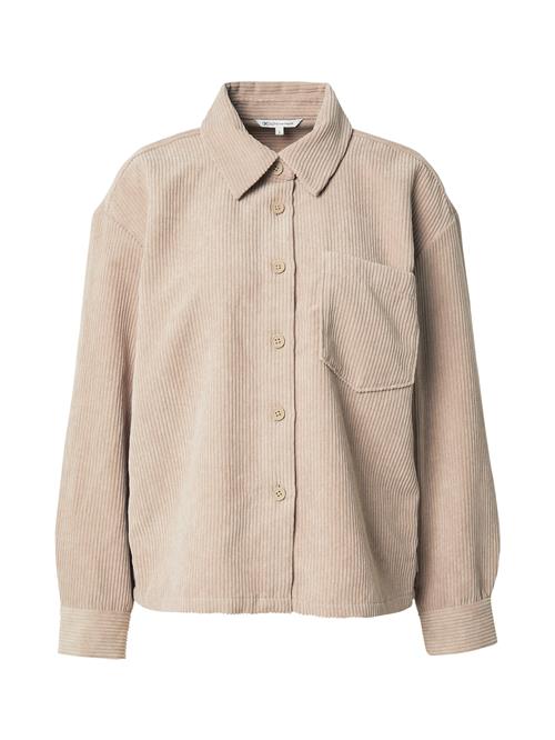TOM TAILOR DENIM Bluse  cappuccino