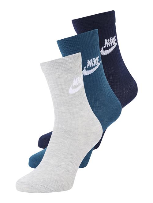 Nike Sportswear Sokker 'Everyday Essential'  natblå / ensian / grå-meleret / hvid