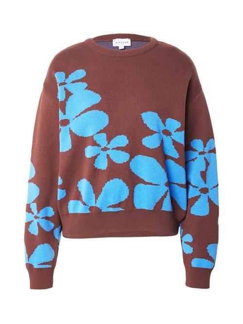 mazine Pullover  azur / brun