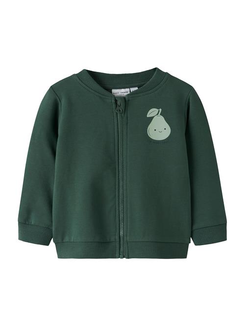 NAME IT Sweatjakke 'NBMVONNE'  mint / mørkegrøn