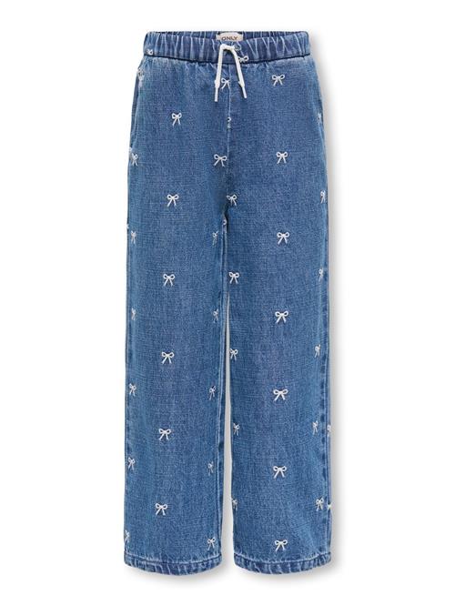 ONLY GIRLS Jeans  blå / hvid