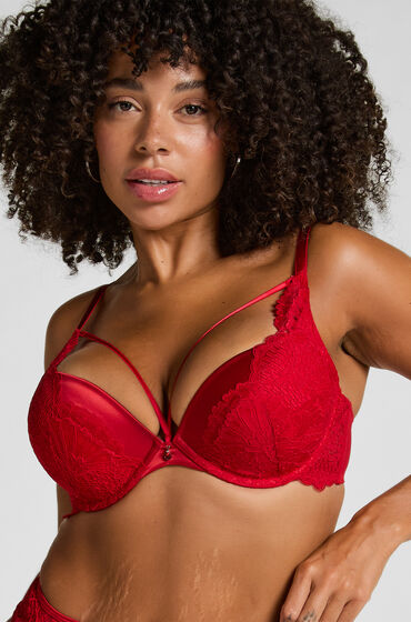 Hunkemöller Formstøbt maximizer-bøjle-bh Whitney rød