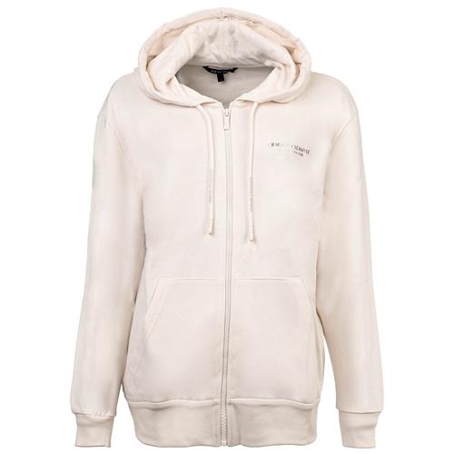 ARMANI EXCHANGE Sweatjakke  sølv / uldhvid