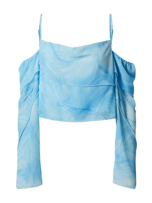 EDITED Bluse 'Neyla'  blå / lyseblå