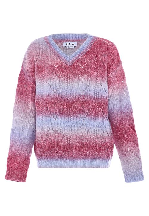 Sidona Pullover  bær / lyselilla