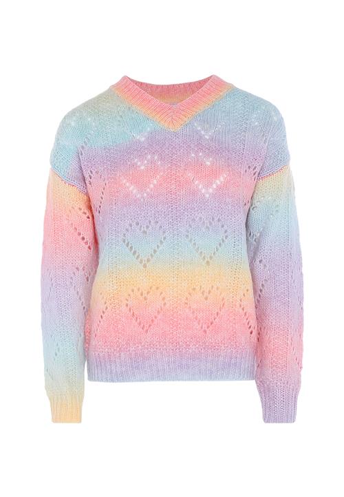 Sidona Pullover  pastelblå / gul / lyselilla / pink