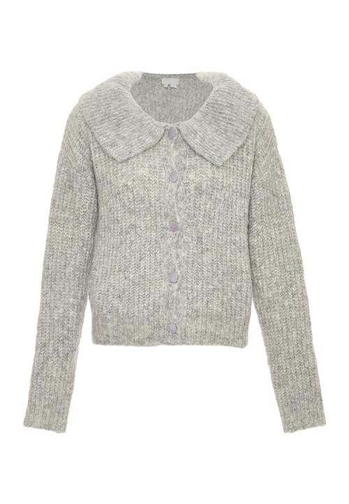 Jalene Cardigan  grå-meleret