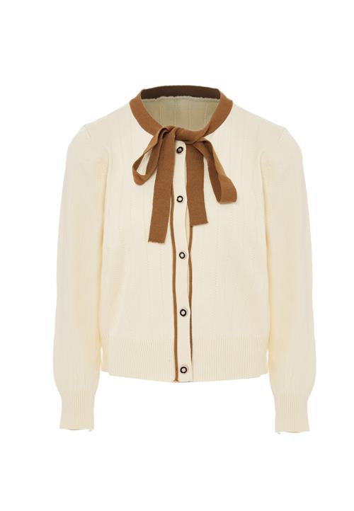 NAEMI Cardigan  creme / brun