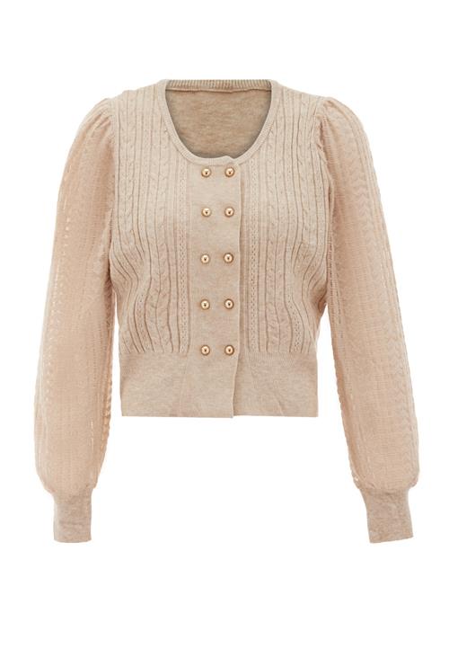 NAEMI Cardigan  nude