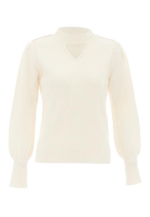 NAEMI Pullover  uldhvid