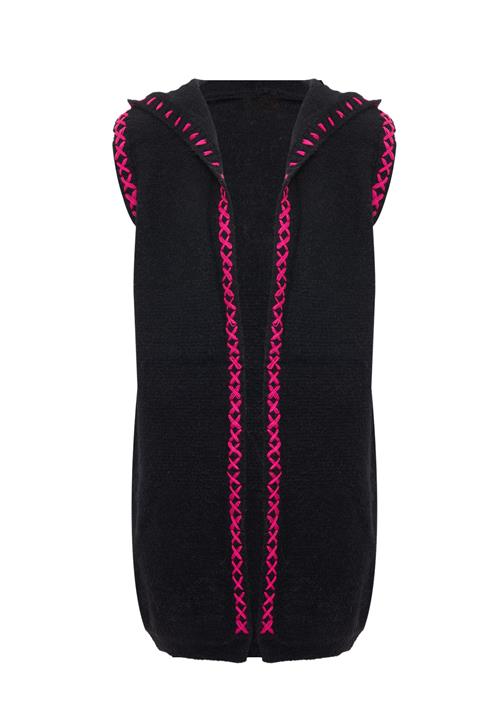 ebeeza Strikvest  pink / sort