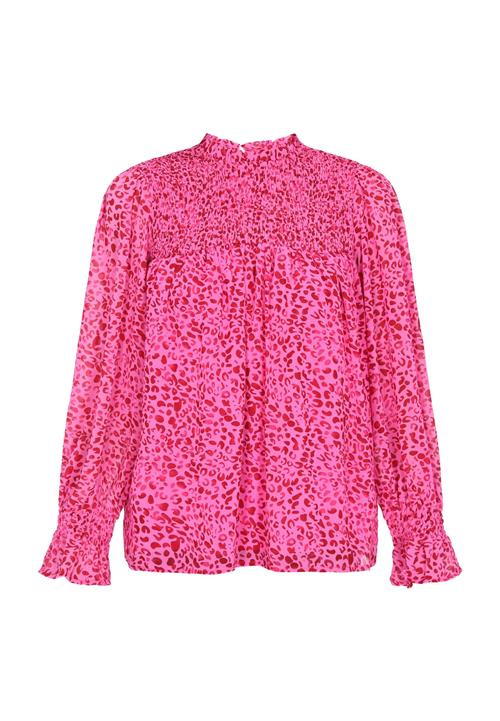 NAEMI Bluse  pink / blodrød