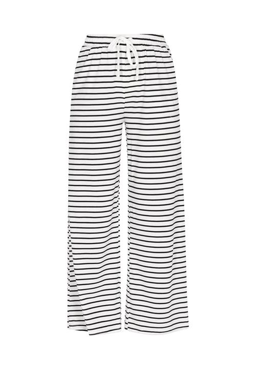 SANIKA Bukser 'Fashion Look'  sort / hvid