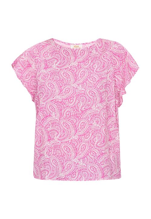 Gaya Bluse 'Fashion Look'  pink / hvid