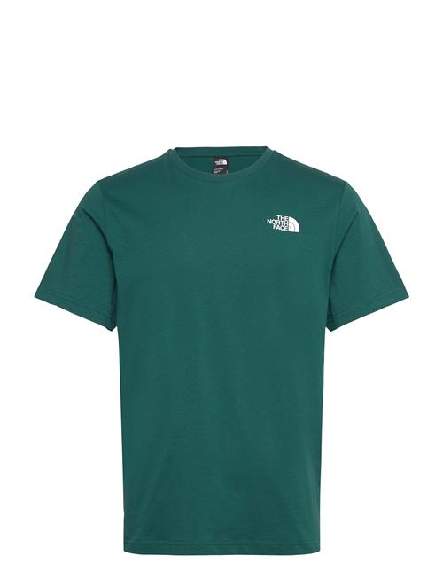Se M Ss Box Nse Tee The North Face Green ved Booztlet